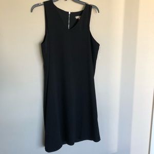Rebecca Taylor Classic Black V-neck Sheath Dress 🤩 R1